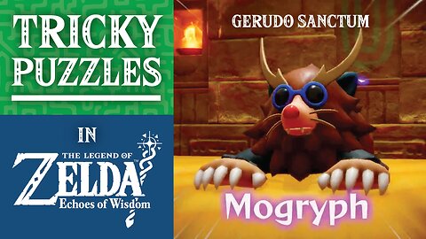 Tricky Puzzles | Gerudo Sanctum Mogryph | The Legend of Zelda: Echoes of Wisdom