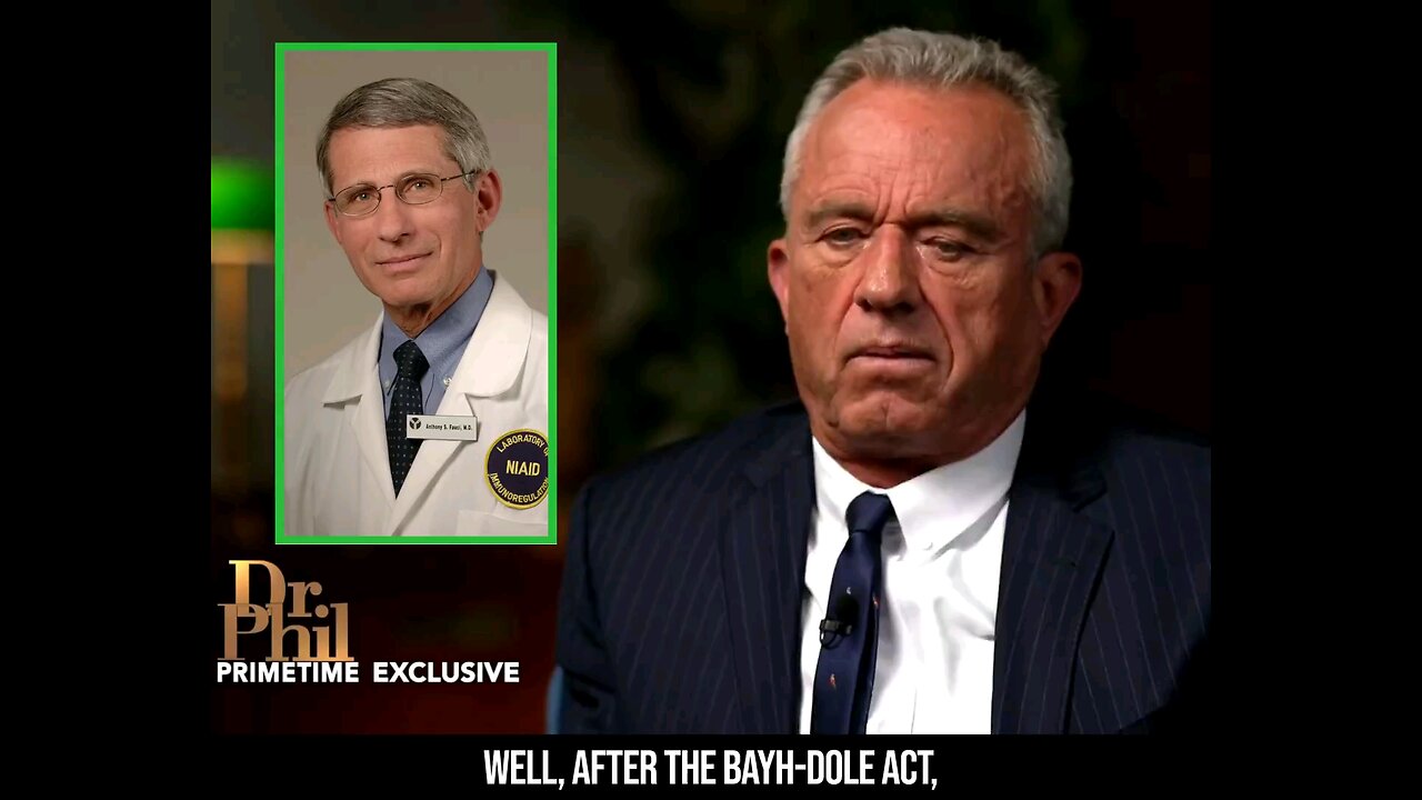 Dr. Phil Outraged as RFK Jr. Exposes NIH Kickbacks from Moderna Vaccine