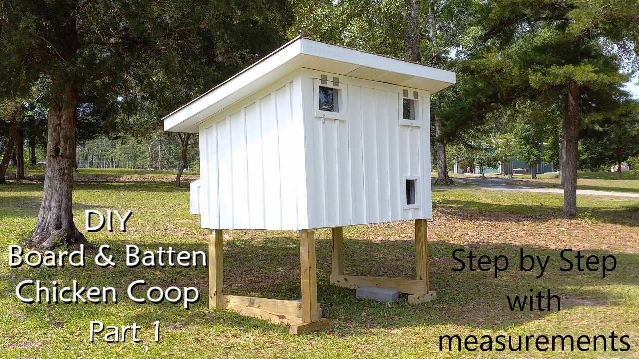 DIY Chicken Coop Build P1