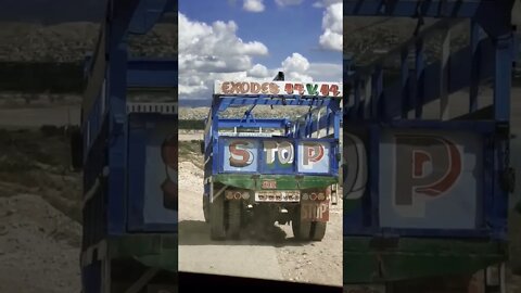 Morne la pierre, Road to Gonaives
