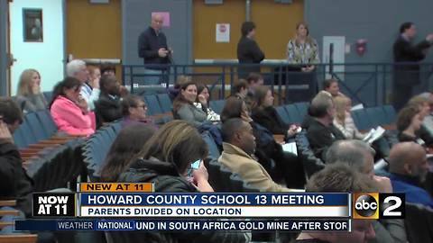 Clock ticking to pick Howard County School 13 site