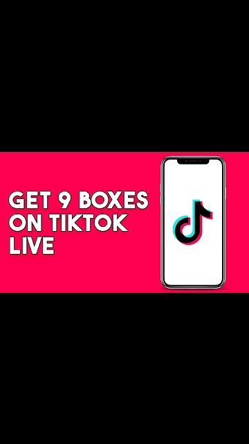 How To Get 9 Boxes On TikTok Live (2023)