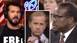 FLASHBACK: Racist Joe Biden VS Clarence Thomas! | Louder With Crowder