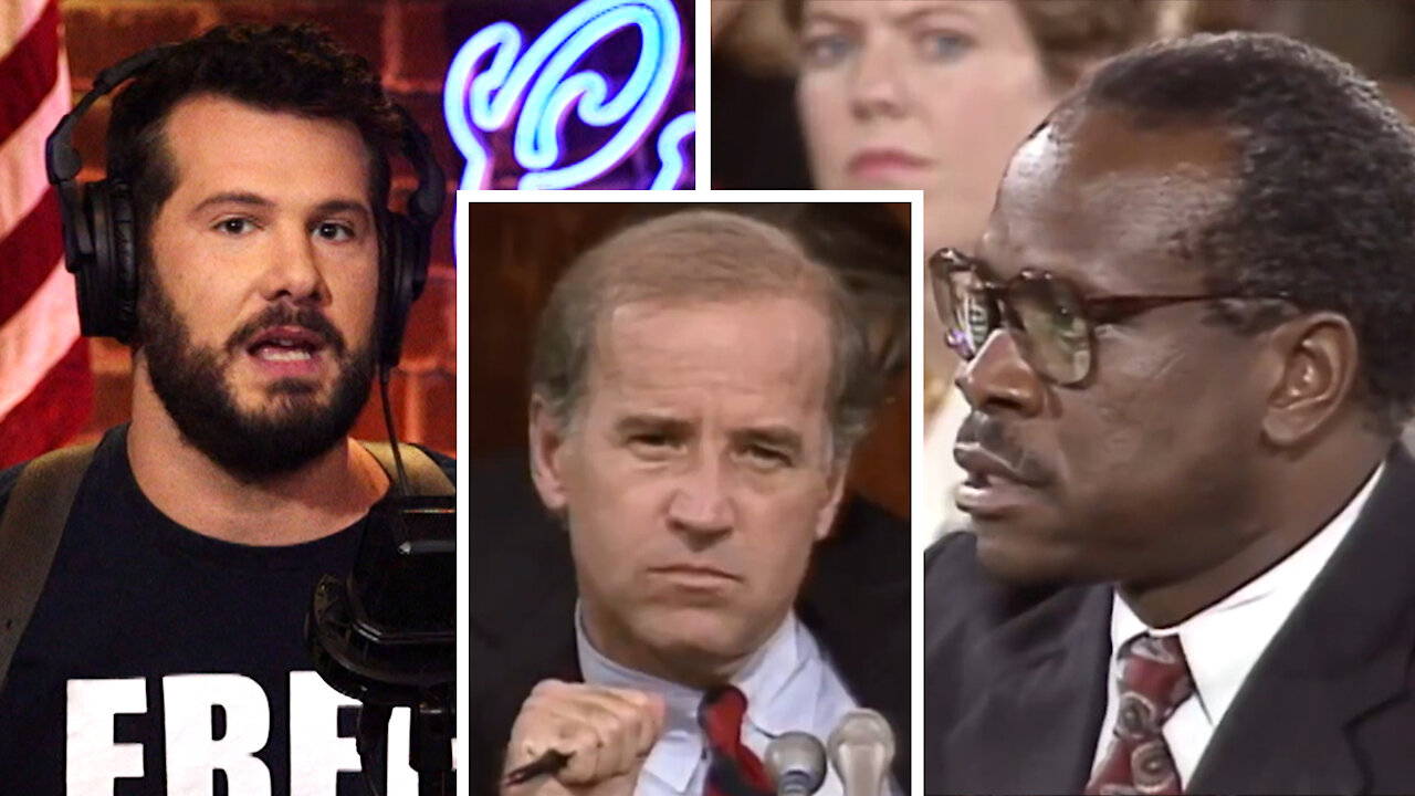 FLASHBACK: Racist Joe Biden VS Clarence Thomas! | Louder With Crowder