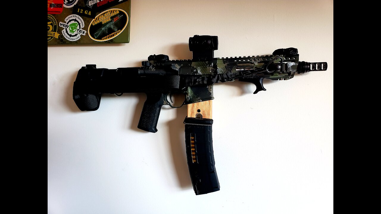 DIY AR15 Wall Mount for $1