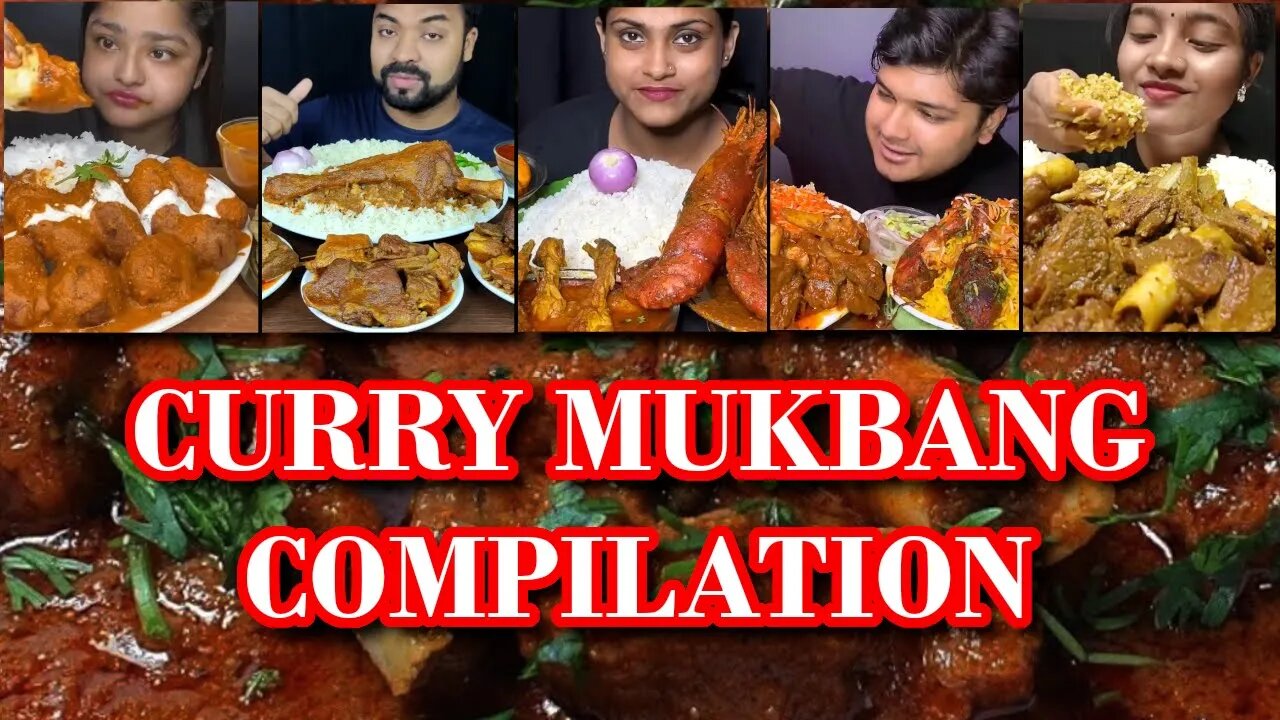 The Best Curry Mukbang Compilation