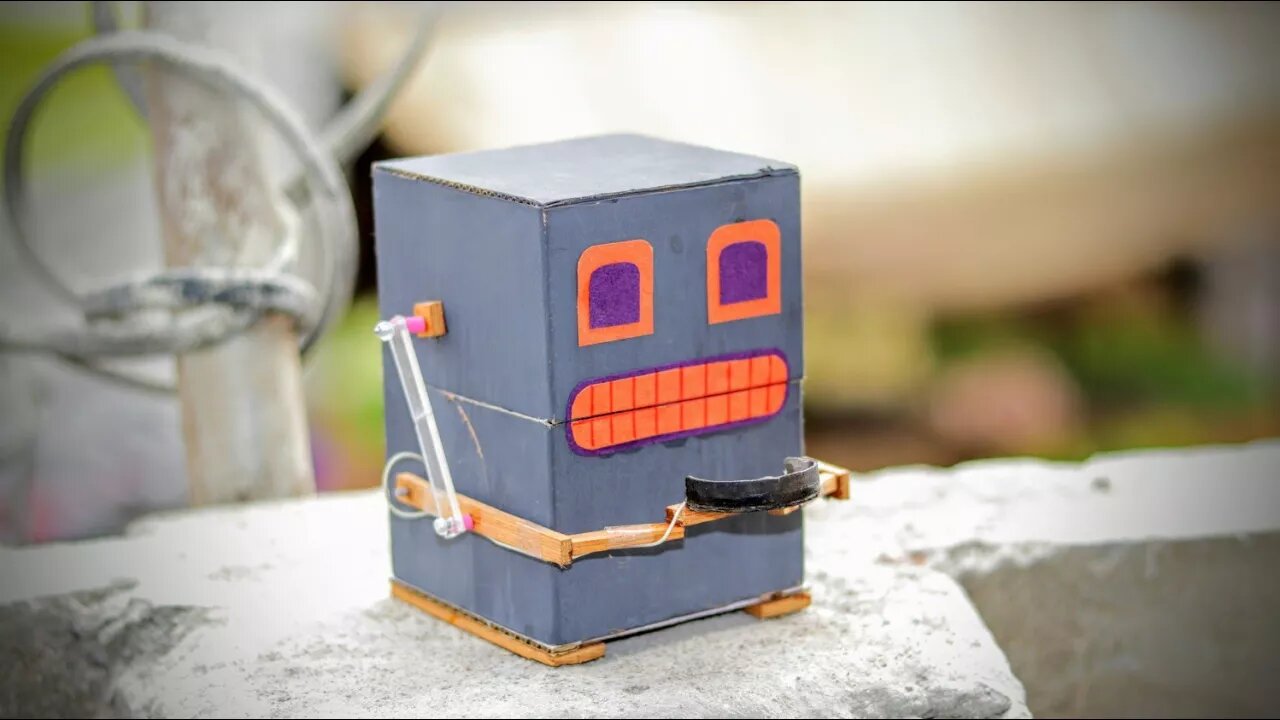 How to Make a Robot that Eats Coins | DIY Robot Bank
