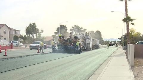 Noisy construction is annoying east Las Vegas neighborhood