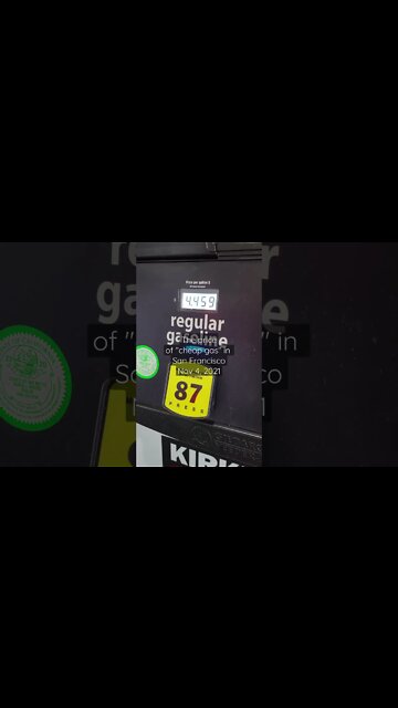 This is "cheap" gas in San Francisco Nov 4, 2021 #shorts
