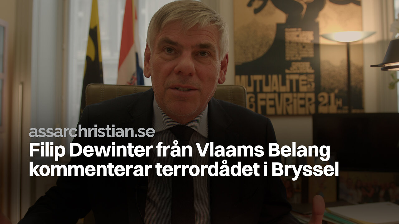 Filip Dewinter (Vlaams Belang) om terrordådet i Bryssel