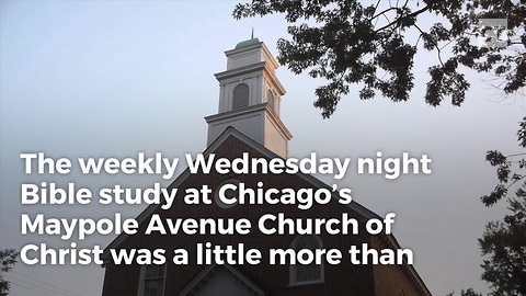 Robber Didn't Expect to Find Anyone Armed Inside Church... Boy Was He Wrong