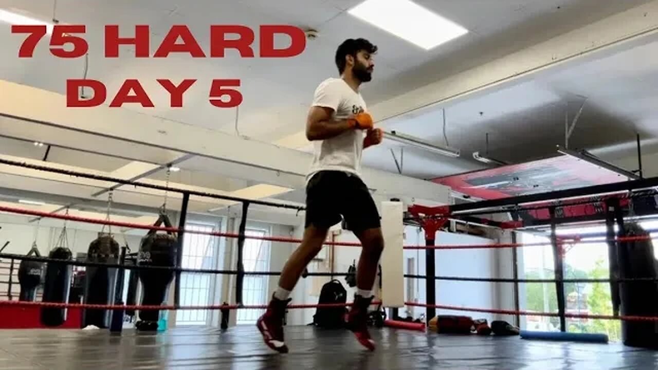 Day 5 🔥 #75hardchallenge #boxingedition