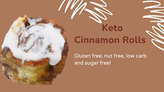 Low Car Keto Cinnamon Rolls