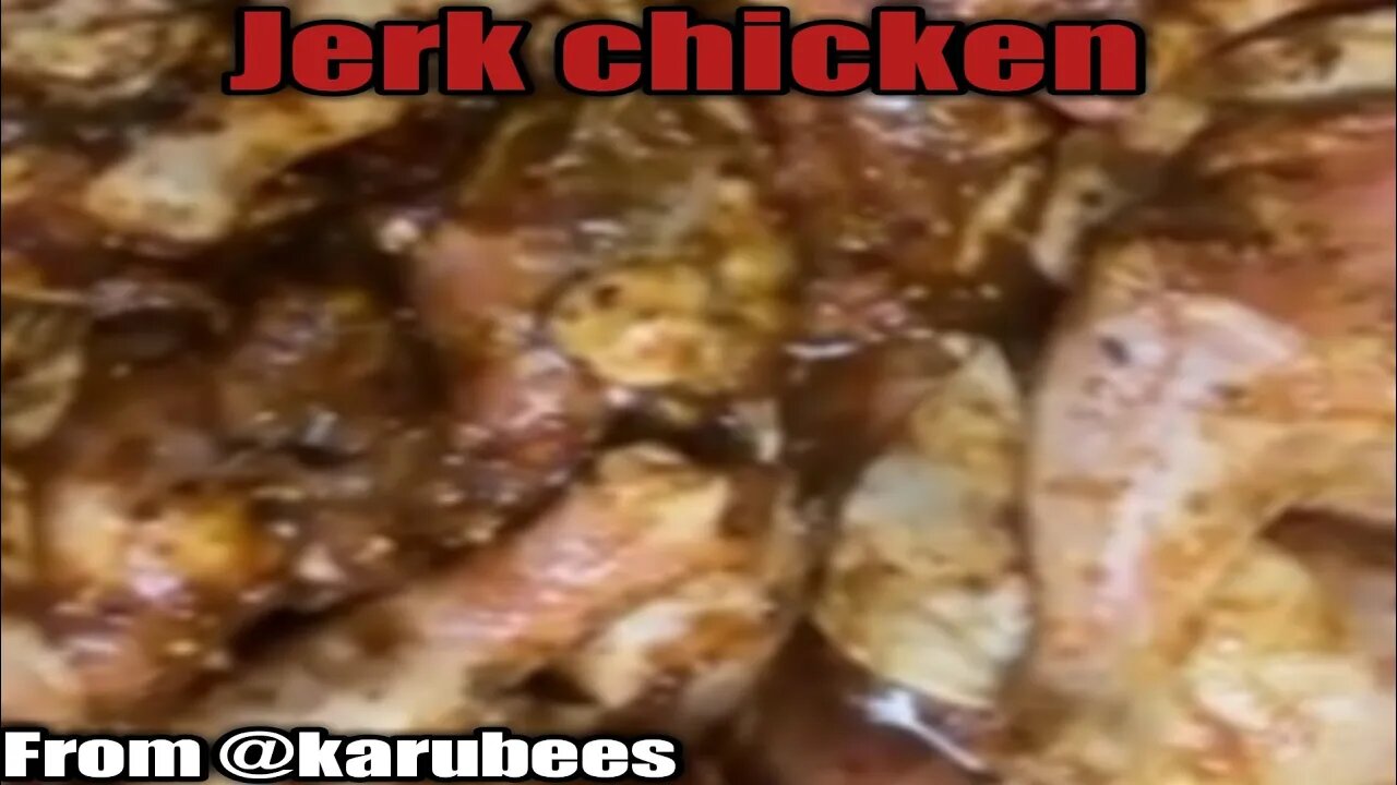 Jerk chicken | @karubees on IG 🇯🇲🐔💣 #shorts
