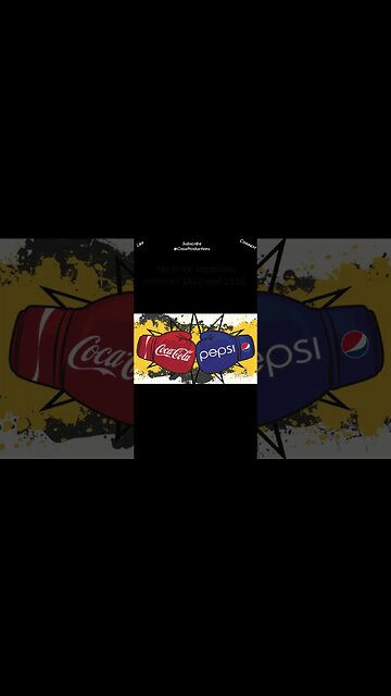 There was a likelihood of one giant soda brand and no competition between Pepsi Cola and Coca Cola