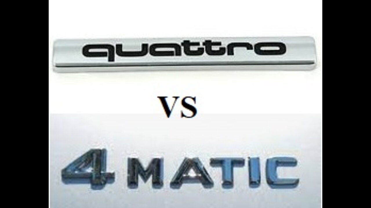 Mercedes 4Matic vs Audi Quattro