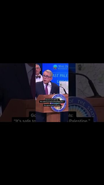 Governor of Ohio Would Not Drink the Water