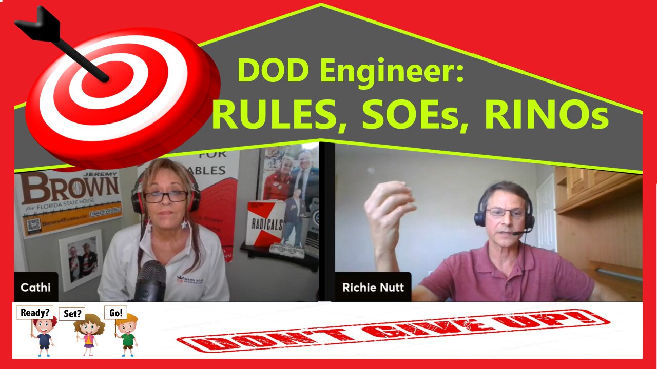 DOD Engineer: RULES, SOEs, RINOs