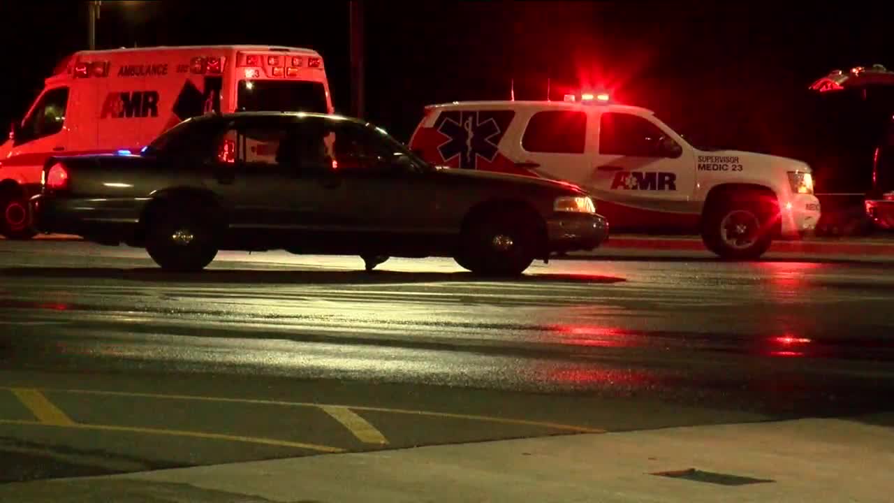 One man rescued from fire in Batavia