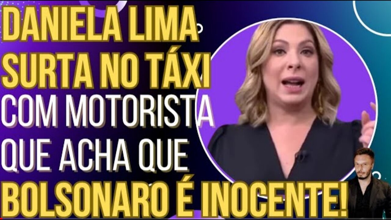 in Brazil, a journalist freaks out in a taxi with a driver who thinks Bolsonaro is innocent!