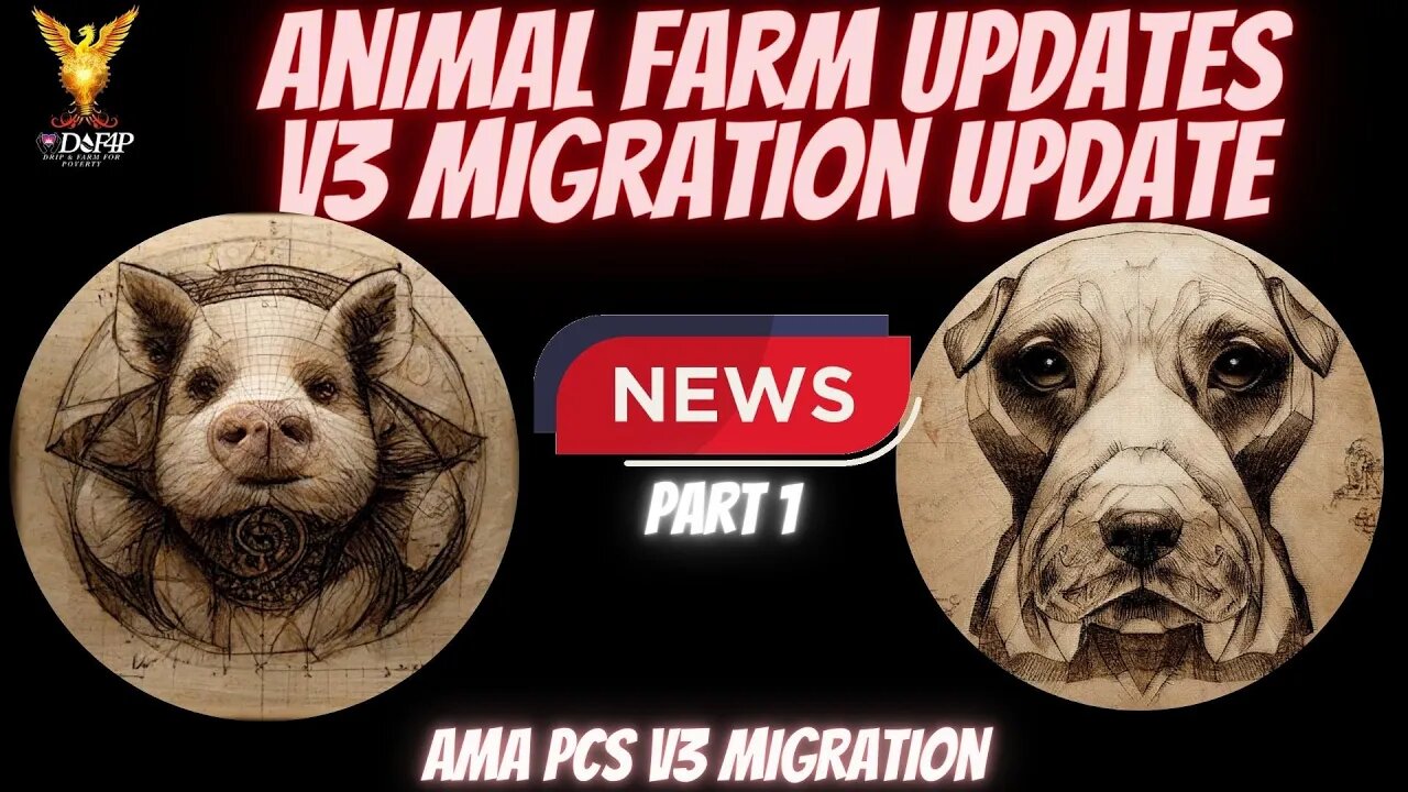 Drip Network Animal Farm V3 updates part 1