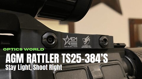 Stay Light, Shoot Right – Discover the AGM Rattler TS25-384’s Game-Changing Compact Design!