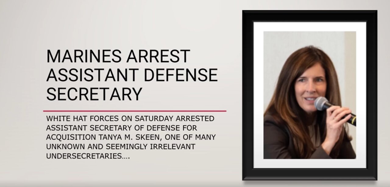 Marines Arrest Assistant Defense Secretary Tanya M. Skeen