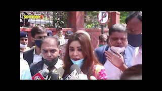 Payal Ghosh and Union Minister Ramdas Athawale Meet Maharashtra Governor | SpotboyE