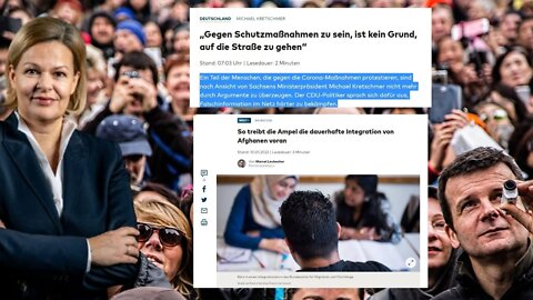 Ampel treibt dauerhafte Integration von Afghanen voran und Kretschmer sieht keinen Grund für Demos!
