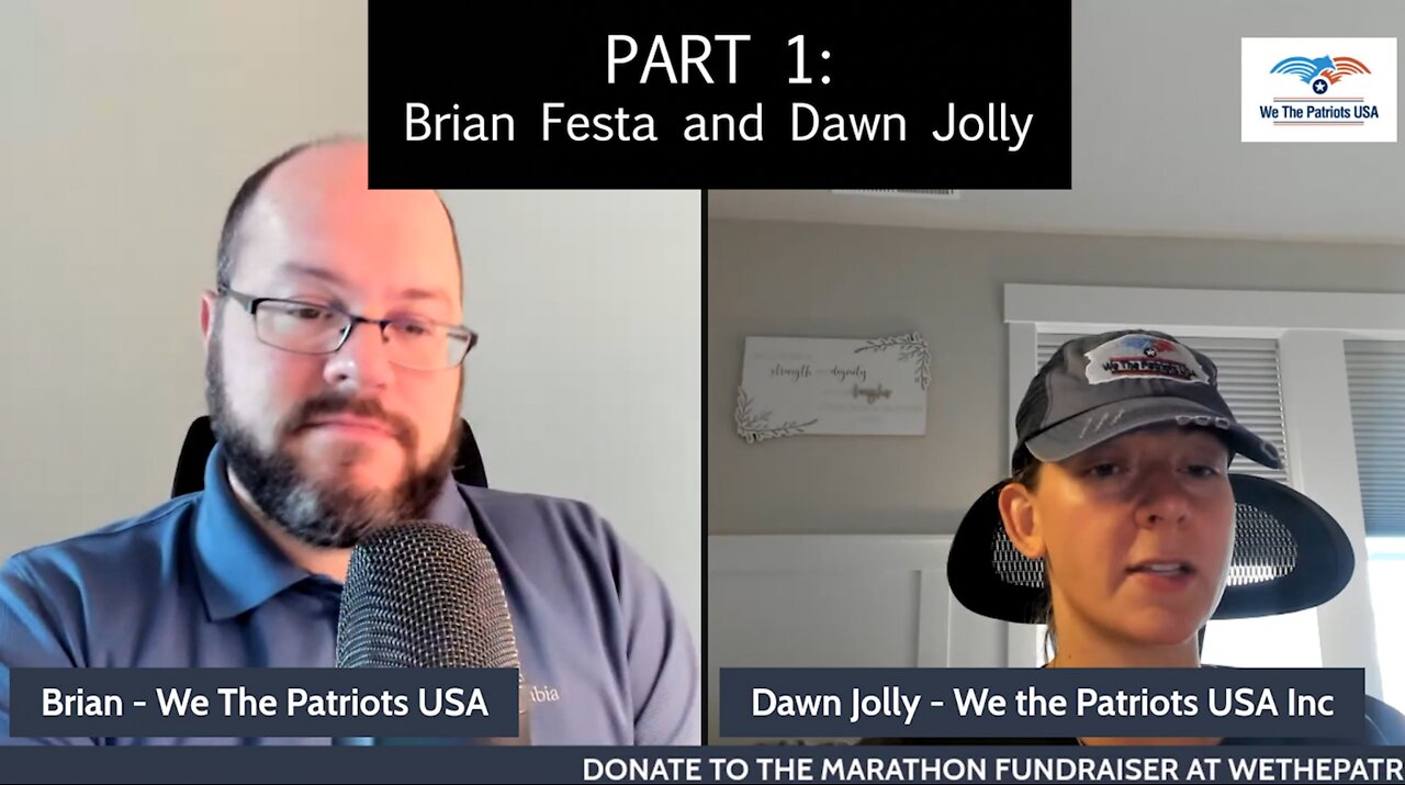 Vaccine Safety Awareness Marathon 2022 - Part 1: Brian Festa and Dawn Jolly