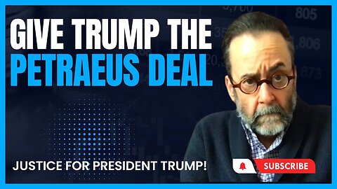 Give President Trump the Petraeus Sweetheart Deal