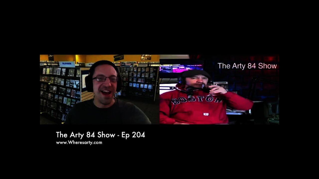 Adam and his thoughts on aliens on The Arty 84 Show – EP 204