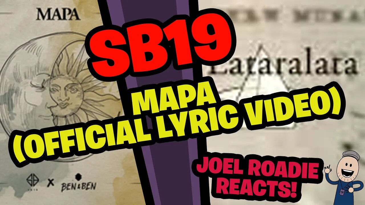 SB19 'MAPA' | OFFICIAL LYRIC VIDEO - Roadie Reacts