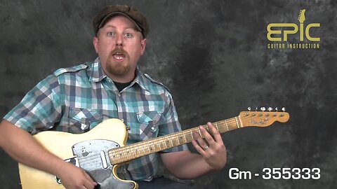 Learn Bruno Mars Locked Out Of Heaven easy guitar song lesson bar chords and power chord fun