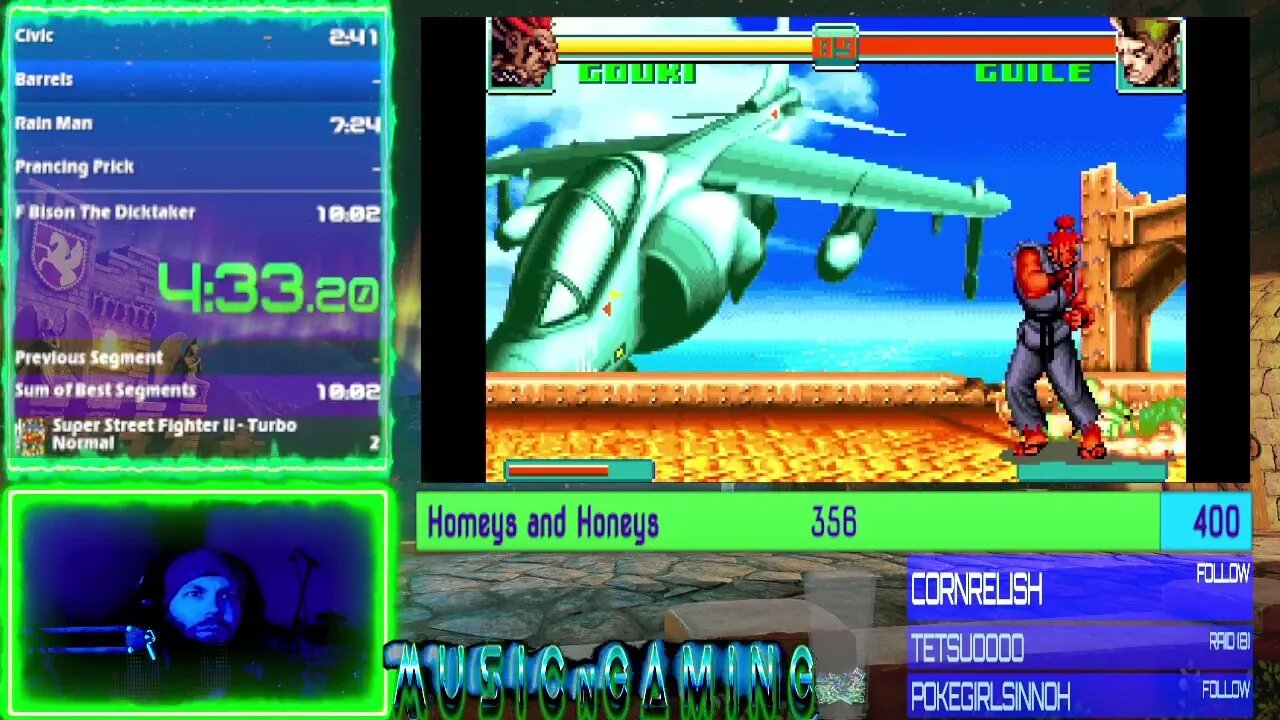 (WR 8:59) SSF2 Turbo Revival Akuma Normal GBA