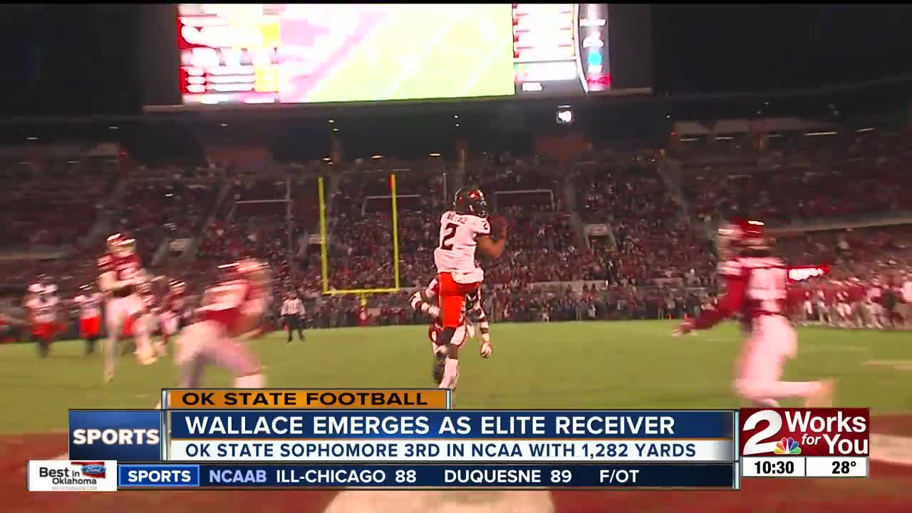 Tylan Wallace emerges as elite receiver for Oklahoma State