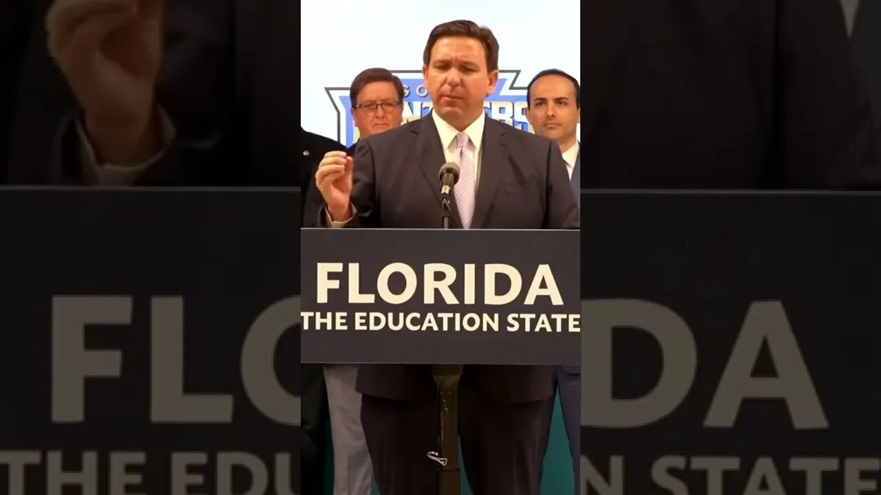 DeSantis speaks on the NCAA allowing men to compete in women’s athletics