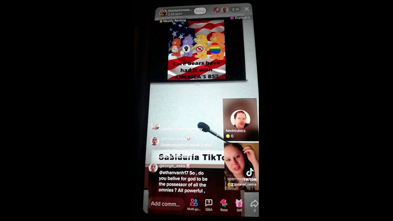 Welcome to tiktok live part 1