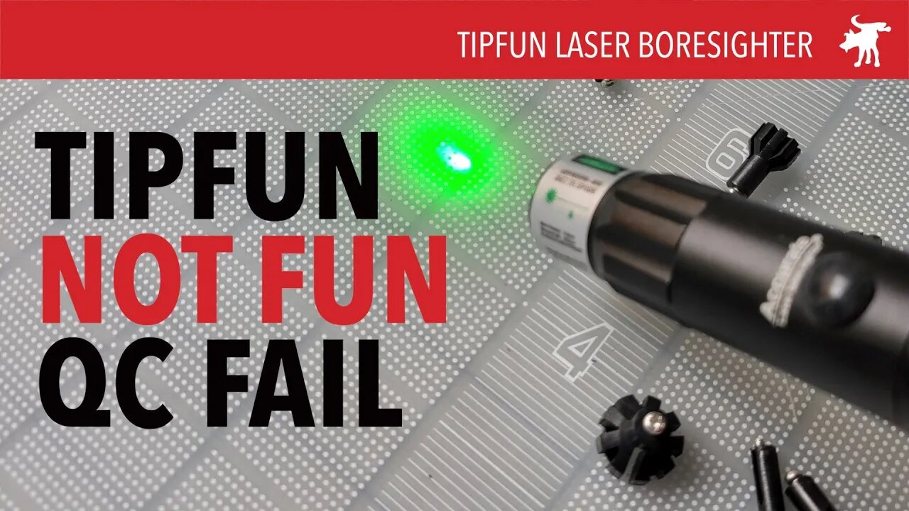 TipFun Laser Boresighter Fail