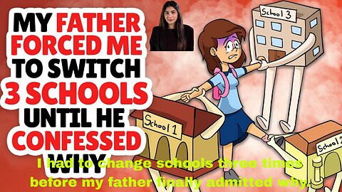 I had to change schools three times before my father finally admitted why.