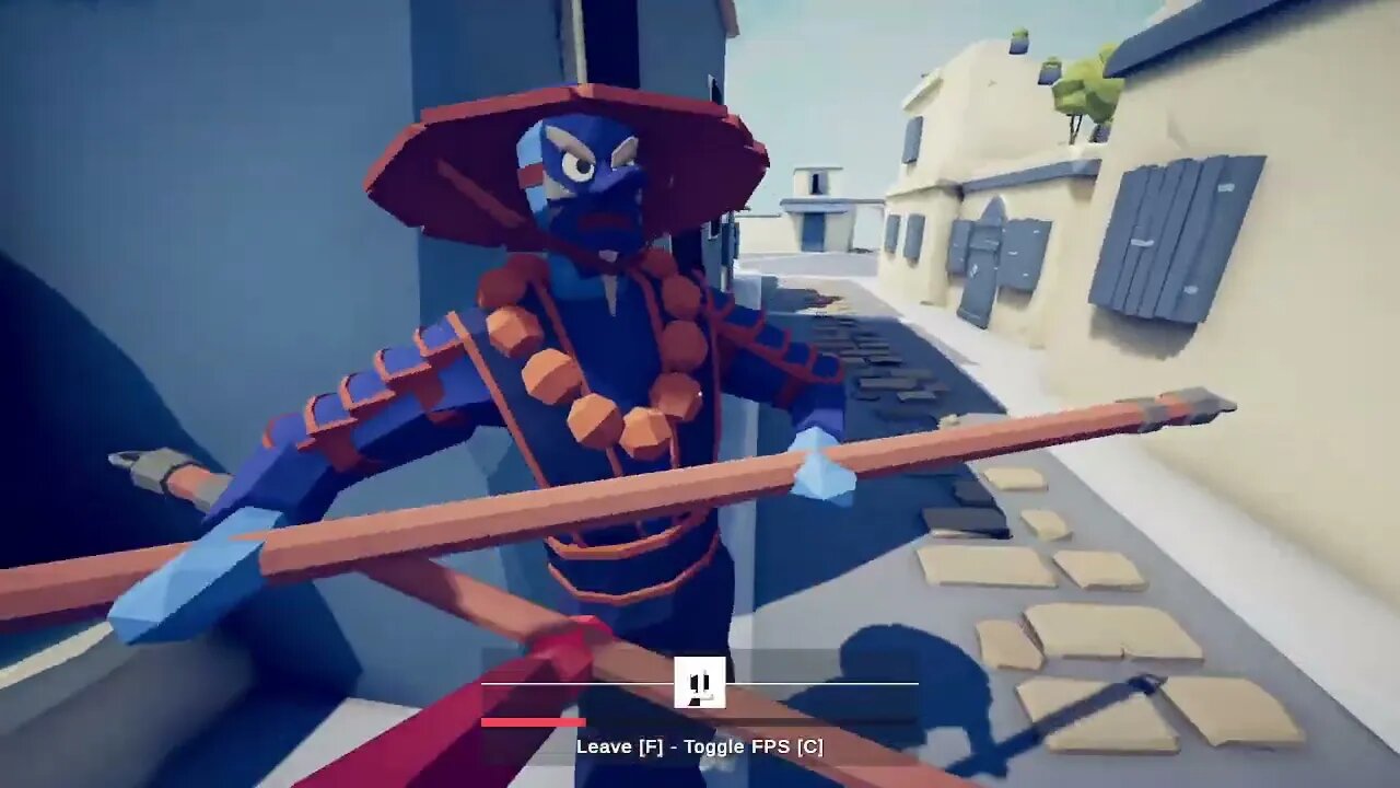 Winning as every TABS character I have Day 38: Monk!