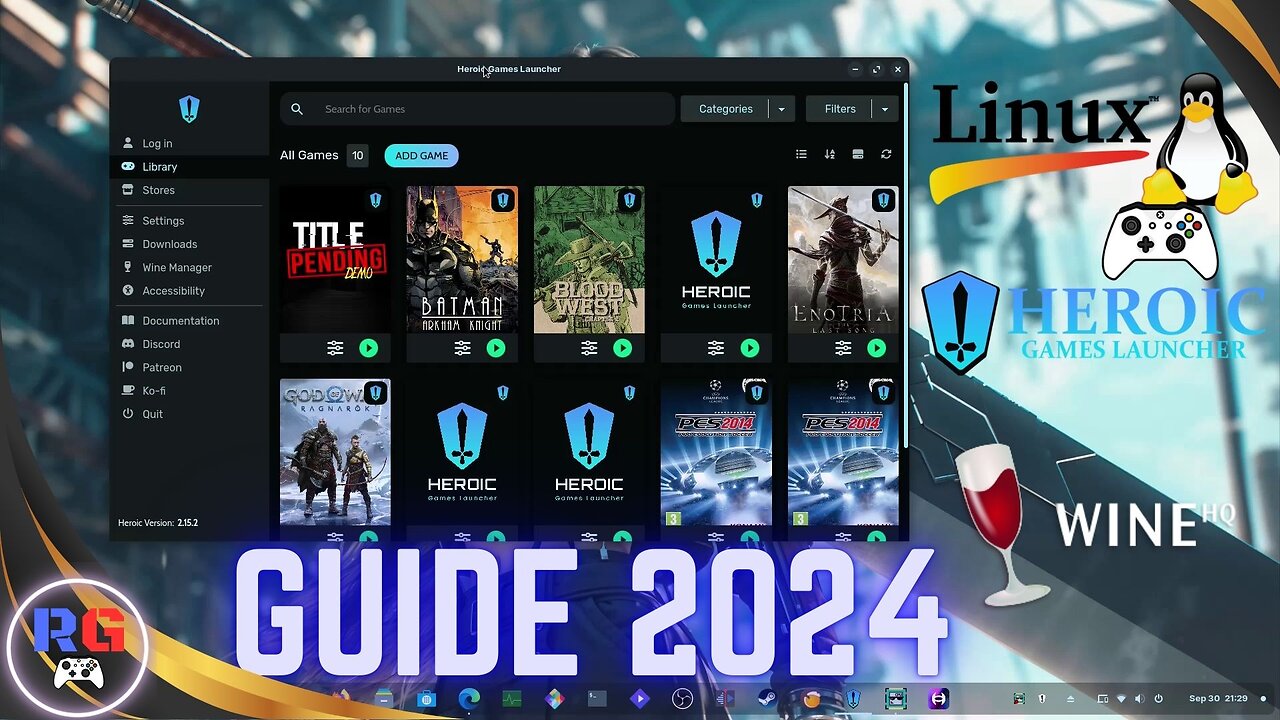 [Quik Tuto] Play Windows Games On Linux With Ease & Better Performance!