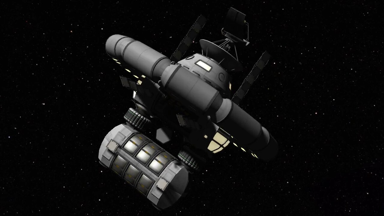 Supply for Halo Interplanetary Ship in KSP1 + RSS