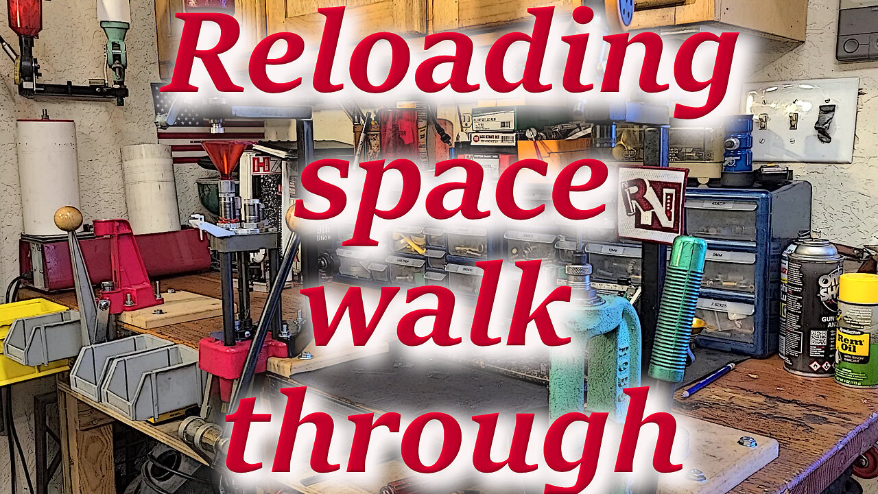 Reloading room ideas/walk through with lessons learned. Basic gear in a small space