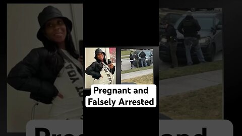 Pregnant woman falsely arrested over facial recognition error. #fypシ #shorts #news #porchawoodruff