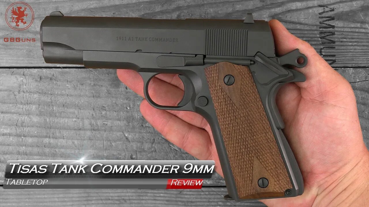 Tisas 9mm Tank Commander 1911 Tabletop Review and Field Strip