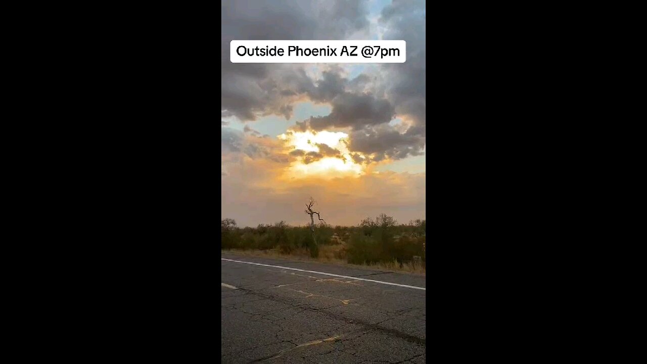 Double Sun (across the sky from each other) in Arizona