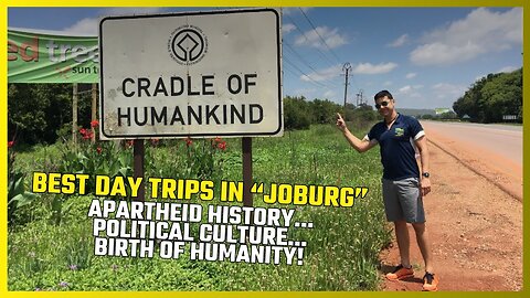 TRAVEL SOUTH AFRICA! 3 BEST DAY TRIPS FROM JOHANNESBURG - PRETORIA, SOWETO, CRADLE OF HUMANKIND!