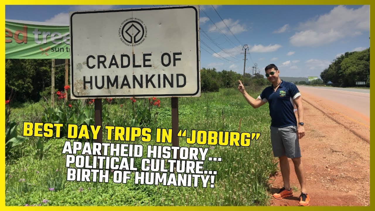 TRAVEL SOUTH AFRICA! 3 BEST DAY TRIPS FROM JOHANNESBURG - PRETORIA, SOWETO, CRADLE OF HUMANKIND!