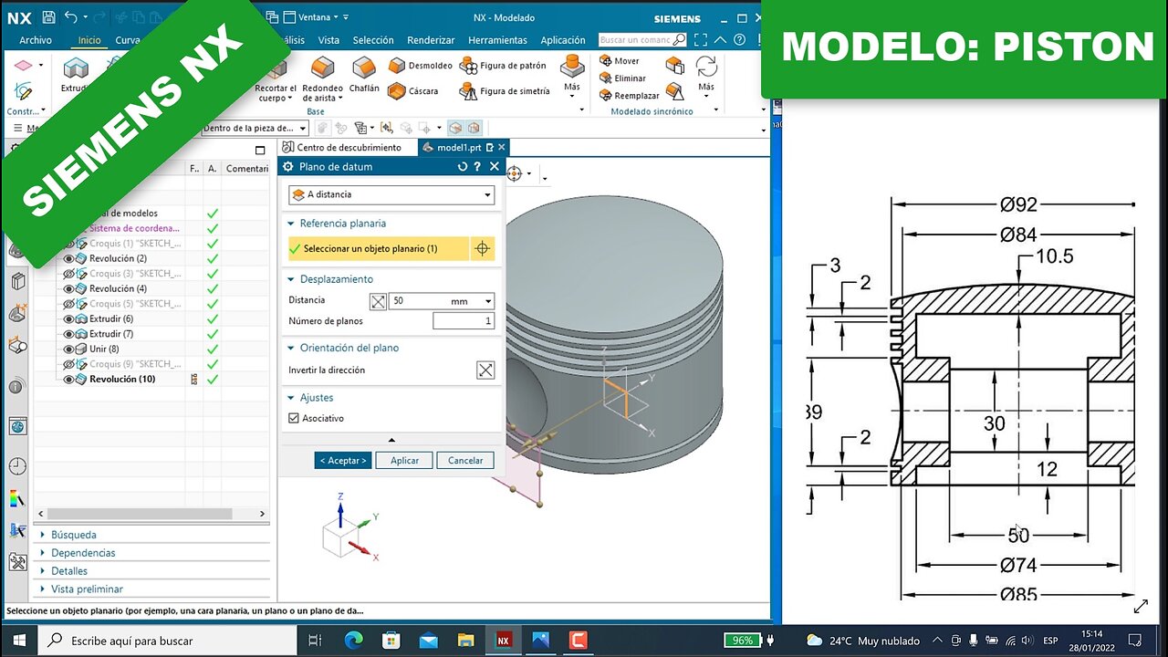 NX Siemens | Piston